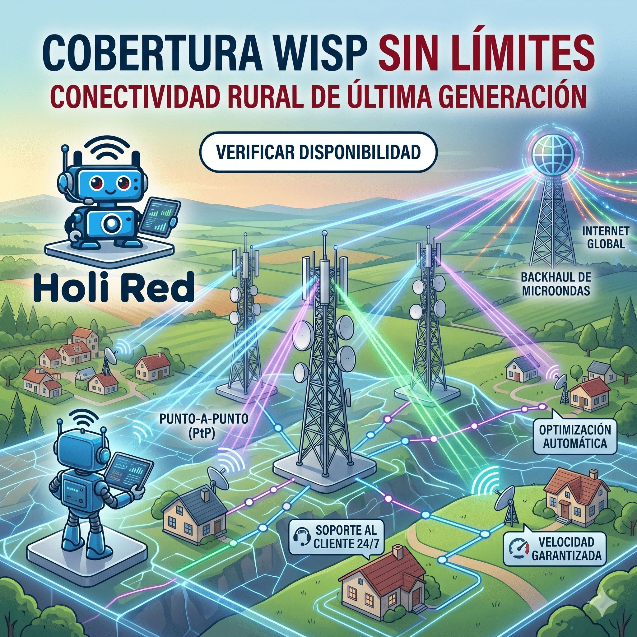 Cobertura técnica Holi Red